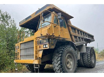 Kruti istovarivač/ Kamion za prijevoz kamenja CATERPILLAR