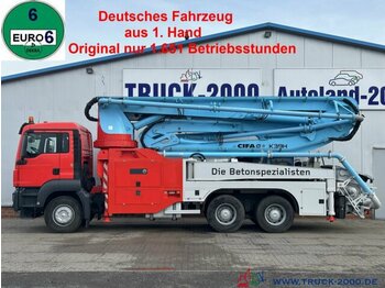 MAN TGS 26.400 6x4 Cifa K39 m Deutsches Fahrzeug - Beton pumpa