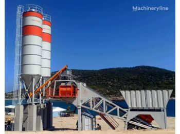 POLYGONMACH 100 m3 per hour mobile concrete batching plant - Betonara