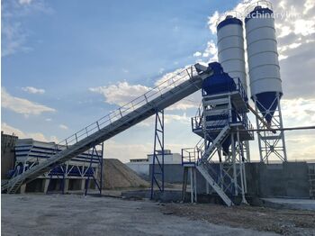 POLYGONMACH Stationary 135m3 Batching Planr with Double Planetery Mixer - Betonara
