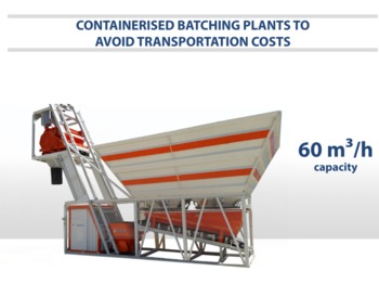 SEMIX Compact Concrete Batching Plant Containerised - Betonara