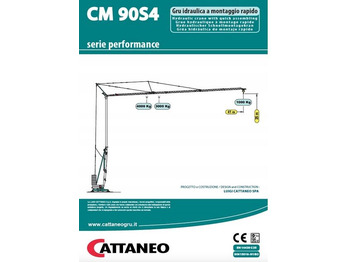 Toranjska dizalica Cattaneo CM90S4: slika Toranjska dizalica Cattaneo CM90S4