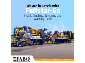Novi Mobilna drobilica FABO FULLSTAR-60 Crushing, Washing & Screening  Plant: slika Novi Mobilna drobilica FABO FULLSTAR-60 Crushing, Washing & Screening  Plant