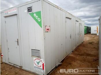 Brodski kontejner 28' x 9' AV ECO 12v Flat Sided 8 x Person Self-Contained Welfare Unit c/w Separate Office, Mains Flushing Toilet, 2 x UPVC Windows, Low Level Lifting Points, FLT Pockets, Stephill Super Silenced Gener: slika Brodski kontejner 28' x 9' AV ECO 12v Flat Sided 8 x Person Self-Contained Welfare Unit c/w Separate Office, Mains Flushing Toilet, 2 x UPVC Windows, Low Level Lifting Points, FLT Pockets, Stephill Super Silenced Gener
