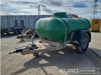  2014 Trailer Engineering Single Axle Plastic Water Bowser - cisterna za skladištenje