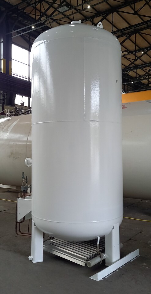 Cisterna za skladištenje Messer Griesheim Gas tank for oxygen LOX argon LAR nitrogen LIN 3240L: slika Cisterna za skladištenje Messer Griesheim Gas tank for oxygen LOX argon LAR nitrogen LIN 3240L