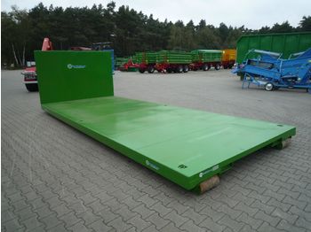 EURO-Jabelmann Container STE 6500/Plattform Abrollcontainer, Ha  - Rolo kontejner