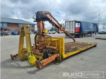  Flatbed Body, Atlas 3008 Crane to suit Hook Loader Lorry - Rolo kontejner