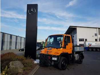 Mercedes-Benz UNIMOG U300 4x4 Hydraulik Standheizung Klima  - Kamion s otvorenim sandukom