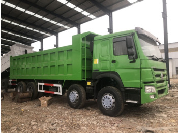 Howo 371/375hp dump truck 12wheel - Kiper