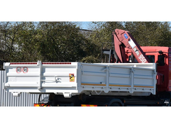 MAN Abrollkipper Container + KRAN HMF 953 K2!  - Kamion s kukastom dizalicom: slika MAN Abrollkipper Container + KRAN HMF 953 K2!  - Kamion s kukastom dizalicom