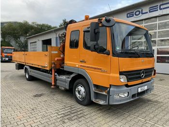 Kamion s otvorenim sandukom, Kamion s kranom Mercedes-Benz ATEGO 924 4x2 Euro 4 Pritsche 6 m Kran bis 7,2 m: slika Kamion s otvorenim sandukom, Kamion s kranom Mercedes-Benz ATEGO 924 4x2 Euro 4 Pritsche 6 m Kran bis 7,2 m