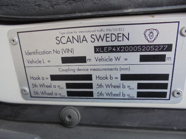 Kamion s ceradom Scania P230: slika Kamion s ceradom Scania P230