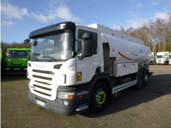 Kamion cisterna za prijevoz goriva Scania P320 DB 6X2 fuel tank 18 m3 / 5 comp / ADR 28-08-2023: slika Kamion cisterna za prijevoz goriva Scania P320 DB 6X2 fuel tank 18 m3 / 5 comp / ADR 28-08-2023