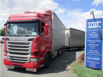 Kamion s ceradom Scania R450 6x2 Euro 6 + Hipocar Bj. 2007: slika Kamion s ceradom Scania R450 6x2 Euro 6 + Hipocar Bj. 2007