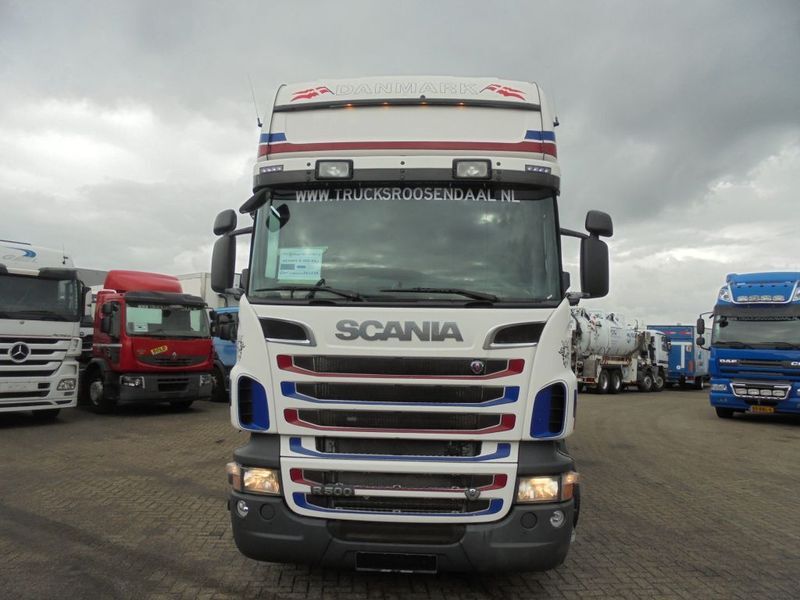 Kamion s ceradom Scania R500 V8 + Euro 5 + Retarder + Lift + 6x2: slika Kamion s ceradom Scania R500 V8 + Euro 5 + Retarder + Lift + 6x2