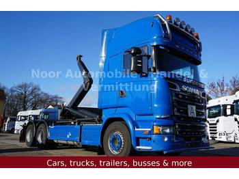 Kamion s kukastom dizalicom Scania R580 V8 TopLine LL 6x4 VDL *Retarder/3-Pedal/AHK: slika Kamion s kukastom dizalicom Scania R580 V8 TopLine LL 6x4 VDL *Retarder/3-Pedal/AHK