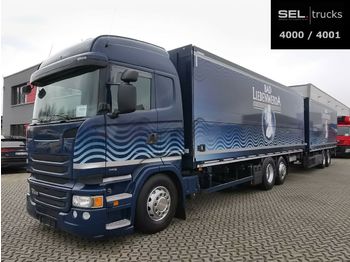Kamion za prijevoz pića Scania R 410 / Retarder / Lenk-Lift / KOMPLETT+Trailer: slika Kamion za prijevoz pića Scania R 410 / Retarder / Lenk-Lift / KOMPLETT+Trailer
