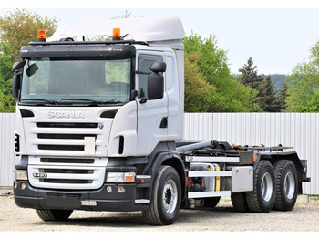 Kamion s kukastom dizalicom Scania R 420 Abrollkipper *6x4* Top Zustand !: slika Kamion s kukastom dizalicom Scania R 420 Abrollkipper *6x4* Top Zustand !