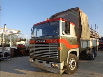 Kamion s ceradom Scania SCANIA VABIS LBS 110 SUPER (6X2): slika Kamion s ceradom Scania SCANIA VABIS LBS 110 SUPER (6X2)
