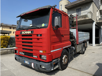 Scania 143/420 - Kamion s kranom: slika scania 143/420 - Kamion s kranom