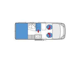 KNAUS Box Star 600 MQ STREET IC-Sondermodell
 - Kamp kombi