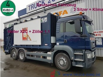 Kamion za odvoz smeća za prijevoz smeća MAN TGS 26.320 Haller X2 + Zöller 1.1 Deutscher LKW: slika Kamion za odvoz smeća za prijevoz smeća MAN TGS 26.320 Haller X2 + Zöller 1.1 Deutscher LKW