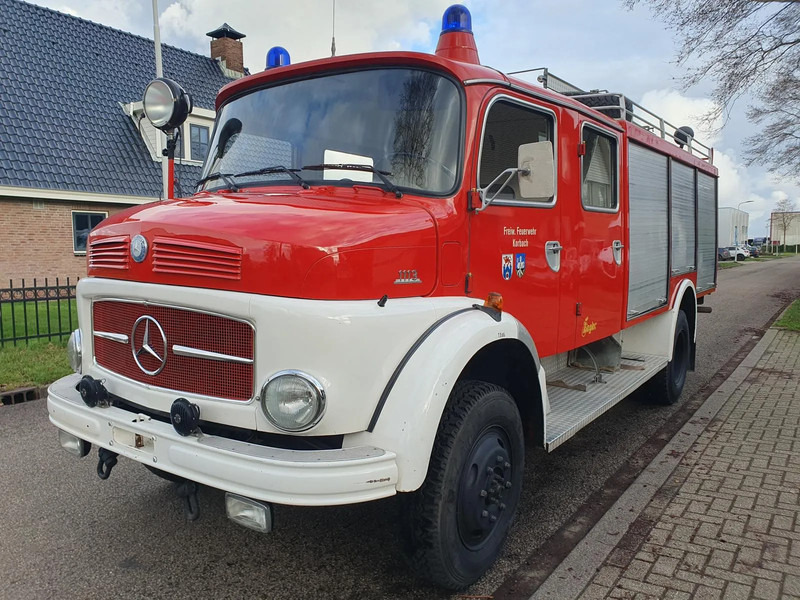 Vatrogasno vozilo Mercedes-Benz LAF 1113 B 4X4 brandweerwagen: slika Vatrogasno vozilo Mercedes-Benz LAF 1113 B 4X4 brandweerwagen