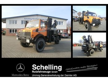 UNIMOG U 2450L mit Hiab Kran 330-4 - Namjenska/ Posebna vozila
