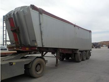  2007 Weightlifter Tri Axle Insulated Bulk Tipping Trailer c/w WLI, Easy Sheet (Plating Certificate Available, Tested 05/20) - Kiper poluprikolica