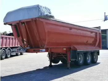 Tisvol SVAC/3E Tipper trailer 25m3 HALF-PIPE - Kiper poluprikolica