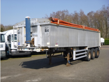 Weightlifter Tipper trailer alu 28 m3 + tarpaulin - Kiper poluprikolica