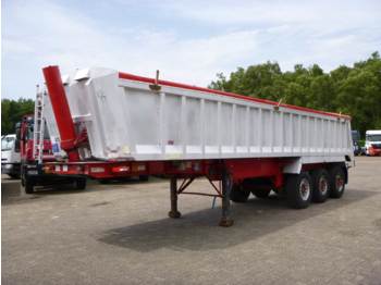 Weightlifter Tipper trailer alu / steel 34.5 m3 + tarpaulin - Kiper poluprikolica