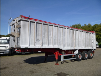 Wilcox Tipper trailer alu 49 m3 + tarpaulin - Kiper poluprikolica