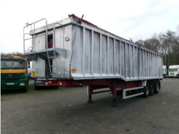 Wilcox Tipper trailer alu 55 m3 + tarpaulin - Kiper poluprikolica