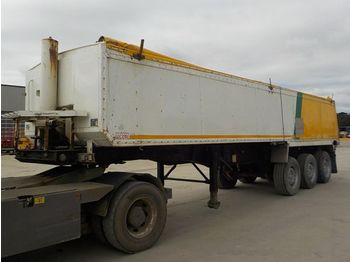  Wilcox Tri Axle Insulated Tipping Trailer, Easy Sheet - Kiper poluprikolica