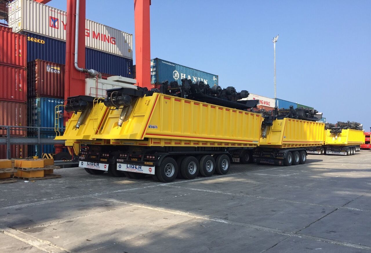 Novi kiper poluprikolica LIDER 2023 MODEL NEW 35 M3 DUMPER ( BENNE ): slika Novi kiper poluprikolica LIDER 2023 MODEL NEW 35 M3 DUMPER ( BENNE )
