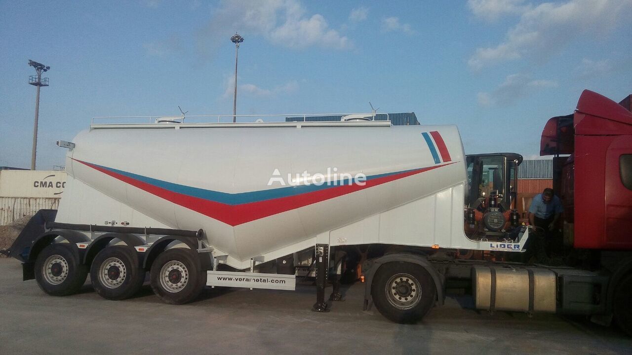 Novi Poluprikolica cisterna za prijevoz cementa LIDER 2024 NEW 80 TONS CAPACITY FROM MANUFACTURER READY IN STOCK: slika Novi Poluprikolica cisterna za prijevoz cementa LIDER 2024 NEW 80 TONS CAPACITY FROM MANUFACTURER READY IN STOCK