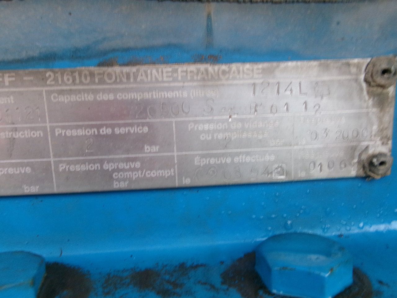 Poluprikolica cisterna za prijevoz kemikalija Magyar Chemical ACID tank inox L10BN 20.5 m3 / 1 comp: slika Poluprikolica cisterna za prijevoz kemikalija Magyar Chemical ACID tank inox L10BN 20.5 m3 / 1 comp