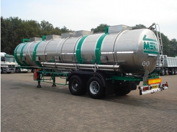 Poluprikolica cisterna za prijevoz kemikalija Maisonneuv ADR Inox 33.5m3 / 5 RESERVED!!!: slika Poluprikolica cisterna za prijevoz kemikalija Maisonneuv ADR Inox 33.5m3 / 5 RESERVED!!!