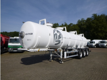 Poluprikolica cisterna za prijevoz kemikalija Maisonneuve Chemical ACID tank inox 24.5 m3 / 1 comp / ADR 11/2021: slika Poluprikolica cisterna za prijevoz kemikalija Maisonneuve Chemical ACID tank inox 24.5 m3 / 1 comp / ADR 11/2021