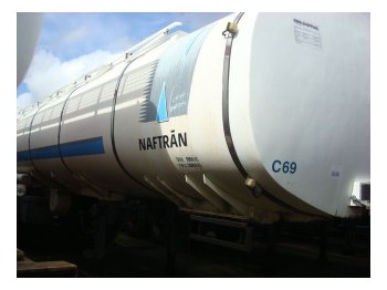 CALDAL TANKOPL 3-AS ALUM BRANDSTOF - Poluprikolica cisterna