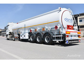 DONAT Aluminum Fuel Tanker with Bottom Loading - Poluprikolica cisterna
