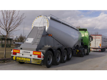 EMIRSAN 4 Axle Cement Tanker Trailer - Poluprikolica cisterna