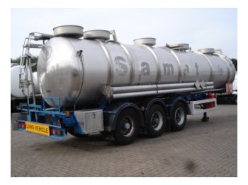 Magyar Chemicals tank - Poluprikolica cisterna