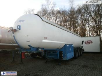 Robine Gas tank steel 49 m3 - Poluprikolica cisterna