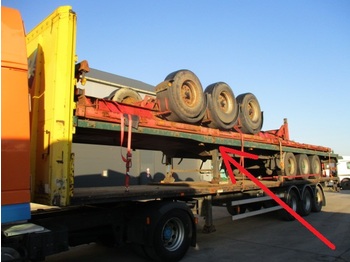 CMT NSP-24 (BPW-axles) - Poluprikolica plato/ Otvoreni sanduk