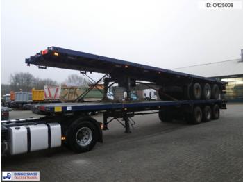 Traylona 3-axle platform trailer 59000KG / Extendable 21.5M - Poluprikolica plato/ Otvoreni sanduk