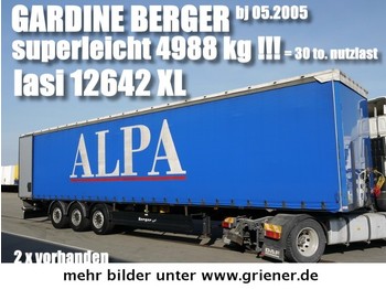  BERGER SAPL 24/ LASI XL / 4988 kg leergewicht !! - Poluprikolica s ceradom