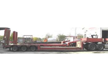 Langendorf 3-Achs-Tiefbett - teleskopierbar - Poluprikolica s niskim utovarivačem